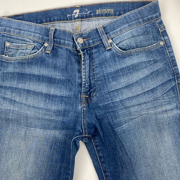 Women's Blue Jeans - Picture 3 of 16